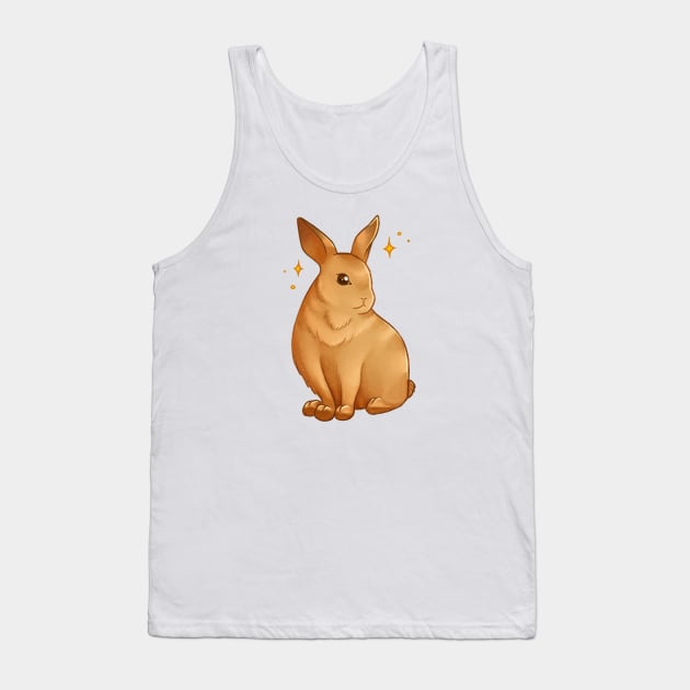 Cute Rabbit Tank Top by Leonie Jonk